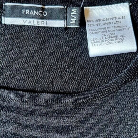 Valeri Black Knit Sleeveless Top - Picture 1 of 12